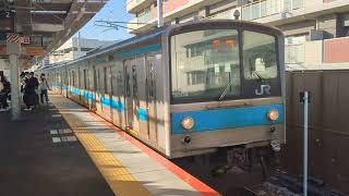 【JR西日本】奈良線 205系NE408編成 普通城陽行き　六地蔵発車