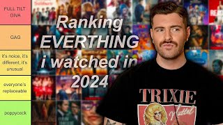 Ranking EVERYTHING i watched in 2024