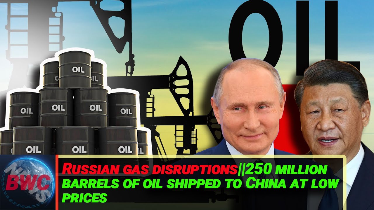 Putin Banned Oil Sales To The West|250 Million Barrels Of Oil Shipped ...