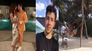 Priyanka Chopra and Nick Jonas in Caribbean Vacation Honeymoon Photos