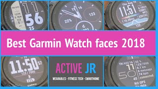 Best Garmin Watch Faces 2018 - Fenix 5 Plus, Forerunner, Desent, Fenix 5 Plus