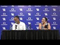 watch kentucky kenny brooks u0026 georgia amoore loss to lsu postgame