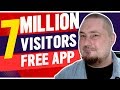 7 Million Visitors: Massive Source of Website Traffic with this Free App