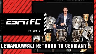 Robert Lewandowski 'all smiles' in return to Bayern Munich after complicated week | ESPN FC