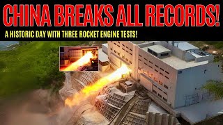 Milestone: For The First Time, China Successfully Tested Three Liquid Rocket Engines in a one Day!