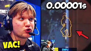 S1MPLE SHOWS REACTIONS OF A CHEATER!! (0.001s) IEM Cologne Best Moments Day 1 - CSGO Twitch Clips