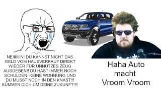 Drachenlord flext mit Ford Ranger