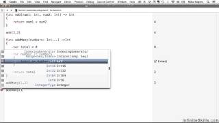 Learning Swift Programming Tutorial - Function Parameters