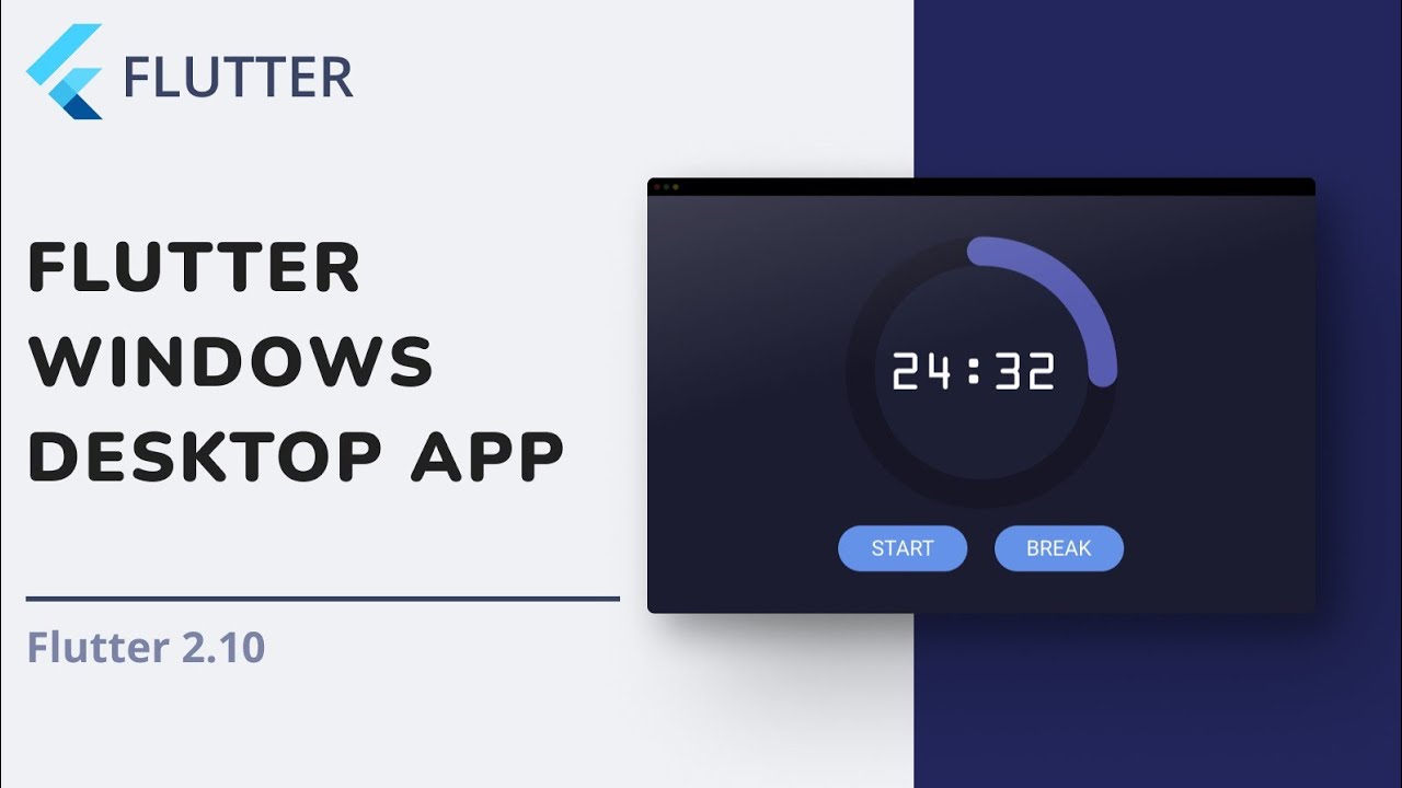 Build A Windows Desktop App With Flutter Youtube