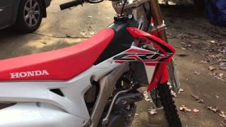 2015 Honda CRF 2015 Awesome Idle Sound