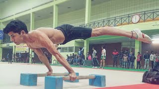 Siddharth Nigam gymnastic practice and tiktok video
