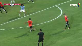 من ضربة ثابتة محمد هلال يسجل هدف التعادل لـ البنك الأهلي امام فيوتشر | الدوري المصري 2022/2021