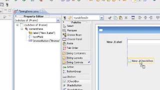 Using Group Layout with JBuilder