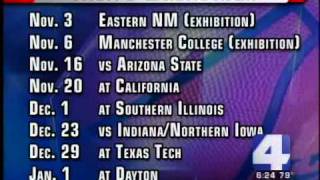 Lobos mens' basketball release season schedule