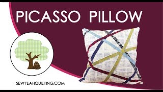 How to Make a Picasso Pillow! | Easy Tutorial w/ Free Pattern!