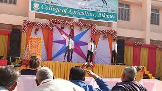 Freshers Ocean 2022-23 COLLEGE OF AGRICULTURE BIKANER || SKRAU || BIKANER||