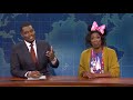 weekend update a weary mother in her darkest hour on disney s reopening snl