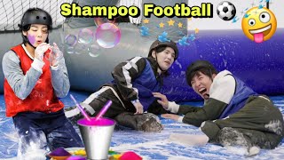 BTS PLAY Holi Football ⚽️🔥 // Part-4