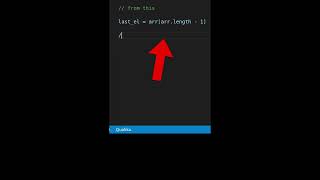 Negative Number Array Indexing in JavaScript