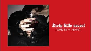 Dirty little secret (sped up + reverb) | chill habibi