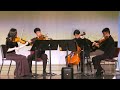 【2024 亞悅三重奏首屆室內音樂賽】String Quartet in F Major, Mvt II. Assez vif – très rythmé..Reisender Quartet...