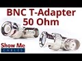 BNC Male to Female T Adapter - 50 Ohm #309