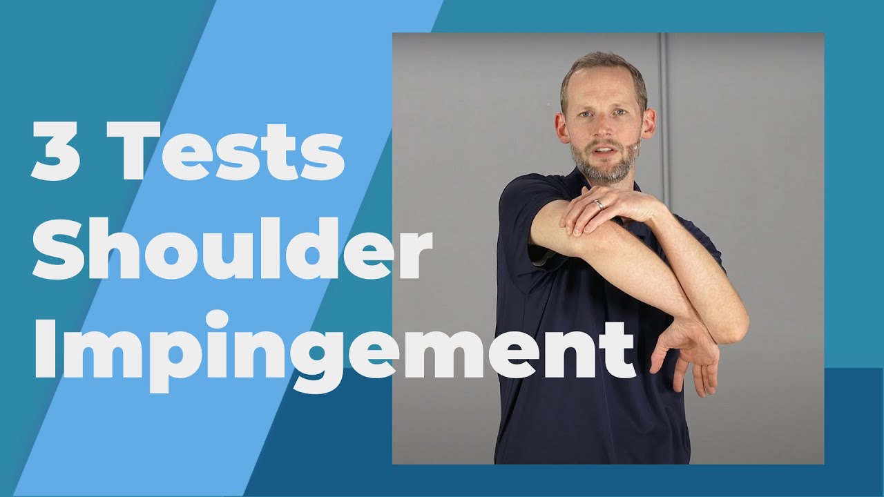 3 Self Tests For Shoulder Impingement (Easy To Do) - YouTube