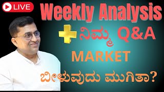 HAS MARKET FALL ENDED | WEEKLY ANALYSIS | LIVE Q \u0026 A