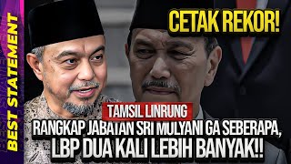 CETAK REKOR! TAMSIL LINRUNG: RANGKAP JABATAN SRI MULYANI GA SEBERAPA, LBP DUA KALI LEBIH BANYAK!!