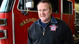 Camas firefighter recalls being engulfed in flames