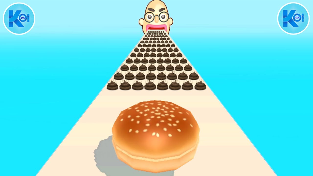 Satisfying Mobile Games Tiktok Level Playing 1001 Sandwich Runner