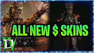 Diablo 4 Expansion ALL NEW Paid Skins + free rewards Season 6 all *New Skins Review