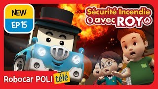 Sécurité incendie avec ROY | EP 15 | Robocar POLI télé