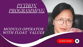 Modulo operator in python with float values || Python programming for beginner