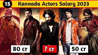 15 South Indian Kannada Actors Salary For Their Upcoming Movies 2023 And 2024