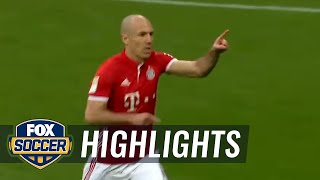Arjen Robben strikes for Bayern Munich | 2016-17 Bundesliga Highlights