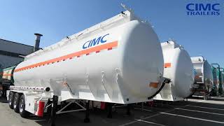 CIMC Fuel Tanker Trailer | 3 Axle Gas Tanker | Fuel Tanker for Sale | Oil Tanker Truck Price