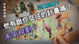 塔羅占卜❓他是不是認真的呢❓有計劃要跟你交往嗎❓你們之間有沒有在他的未來規劃中呢❓ 愛情占卜 喵黛麗塔羅🐱