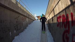 Skiwelt / Brixen im Thale Piste 11 Kandleralm Abfahrt inkl. Seilift und Förderband