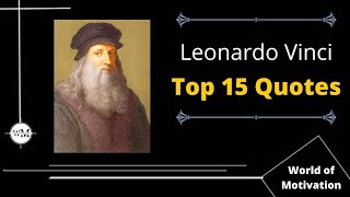 Famous Leonardo da Vinci Motivational Quotes in English | Best Inspirational Leonardo Vinci Aphorism