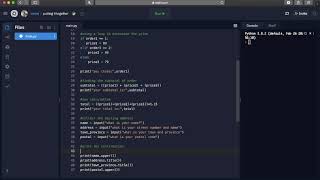 Repl it tutorial video 4