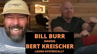 Bill Burr making Bert Kreischer Laugh | Bill Bert Podcast Funniest Moments | Binge Media (PART 2)