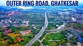 Hyderabad ORR drone video | outer ring road aerial view