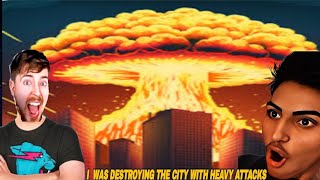 I WAS DESTROYING THE CITY WITH HEAVY ATTACKS  helicopterATTACKS