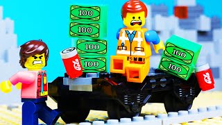 Lego Movie 2 Train Robbery Police Fail Toy Animation