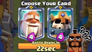 PICK MONK in Champions Celebration Draft Clash Royale