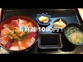 最強海鮮丼１０００円！うまい！　「なか善」　京都　円町