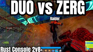 Dominating Against a ZERG with a VIEWER - Rust Console