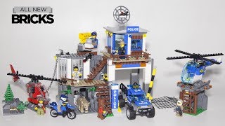 Lego City 60174 Mountain Police Headquarters Speed Build