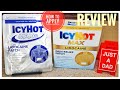 How To Use ICY HOT Max Strength Pain Relief Patch Review &  How To Apply